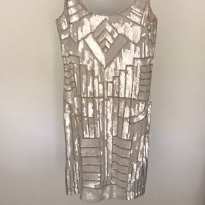 Adrianna Papell Sequin Dress Size 2